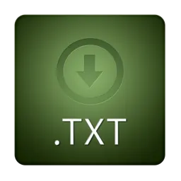 Any to TXT app icon