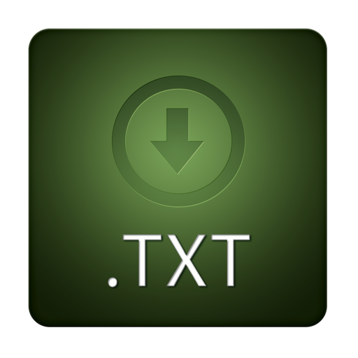 Any to TXT icon