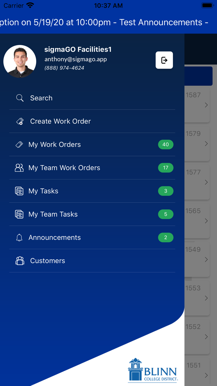 Blinn College Facilities