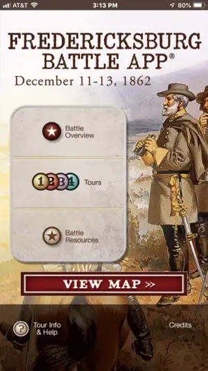 Fredericksburg Battle App screenshot 1