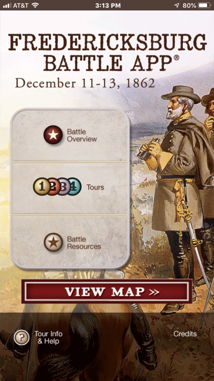 Fredericksburg Battle App