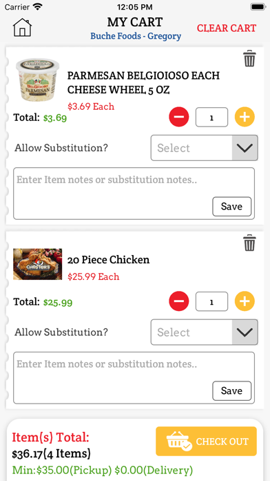 Buche Foods SD Screenshot