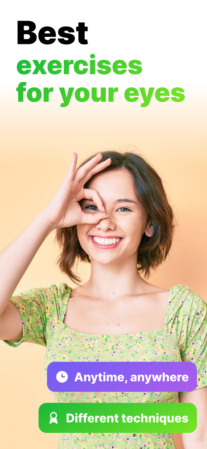 Eye exercises and Vision test