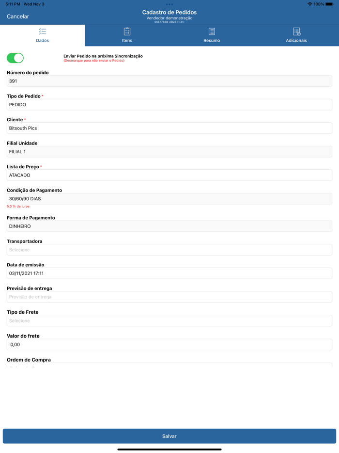 Windel - Forca de vendas