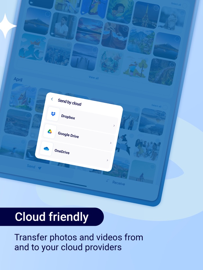 Photo Transfer Send via WiFi