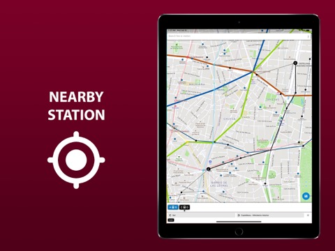 公共交通機関の地図マドリードのおすすめ画像6