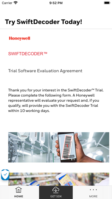 SwiftDecoder by Honeywell Screenshot