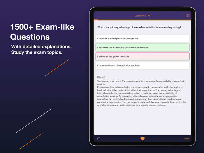 NCE Practice Exam Prep 2024