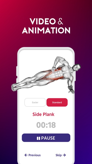 Lose Belly Fat at Home Workout Screenshot