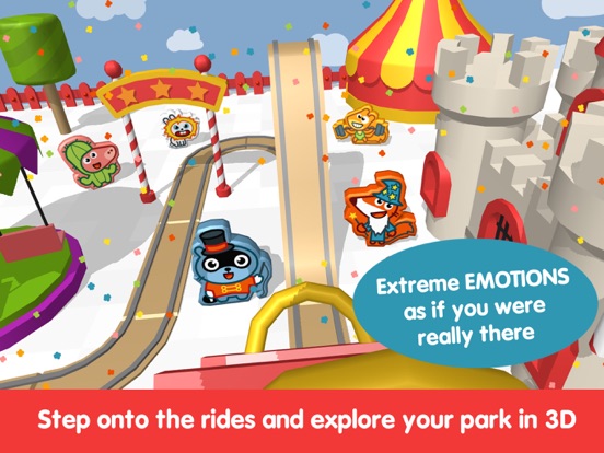 Pango Build Amusement Park iPad app afbeelding 5