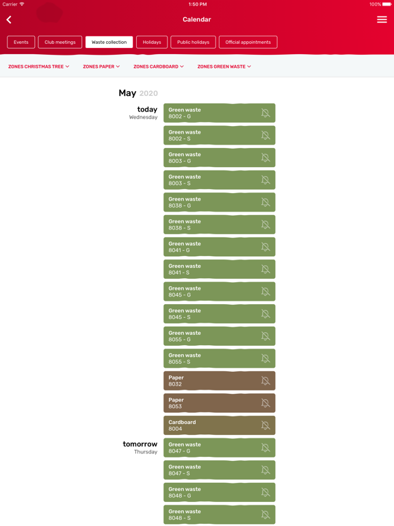 Localcities Switzerland iPad screenshot 8 - Reference app