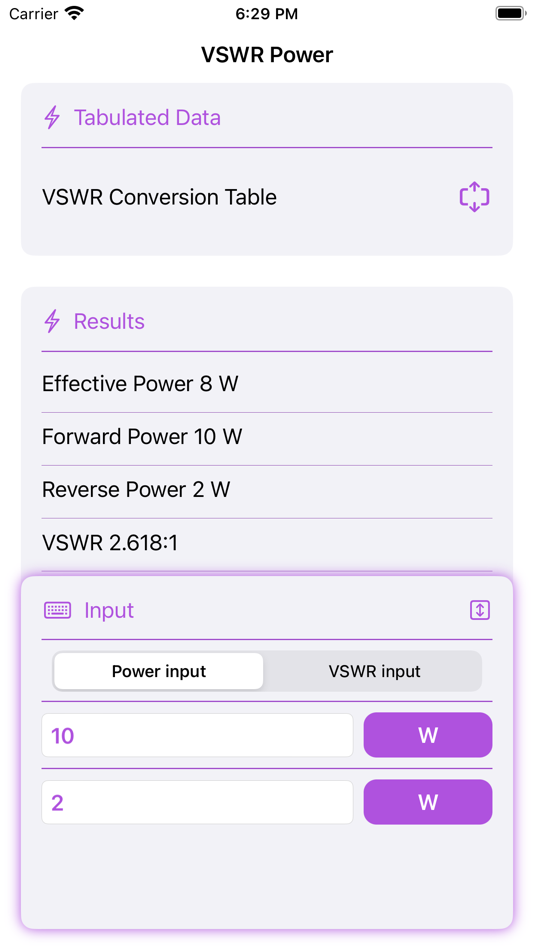 #7. VSWR Convert + (iOS) Podle: Jeff Curtis