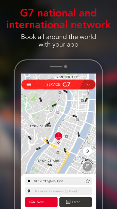 G7 Abonné - Commande de taxi Screenshot