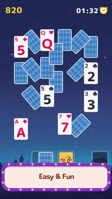 Pick Solitaire : Tri Peaks Screenshot