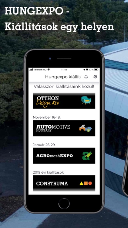 Hungexpo – kiállítások screenshot-0