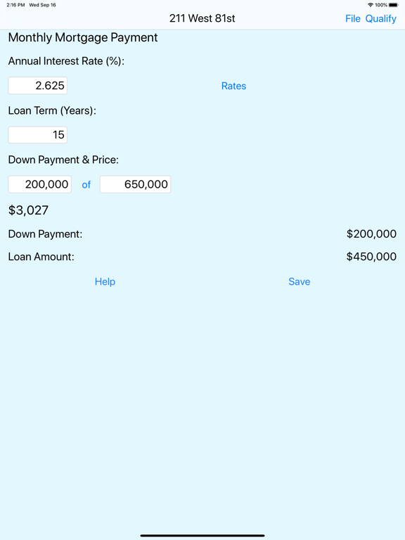 Screenshot #4 pour MortQ Mortgage Qualifier