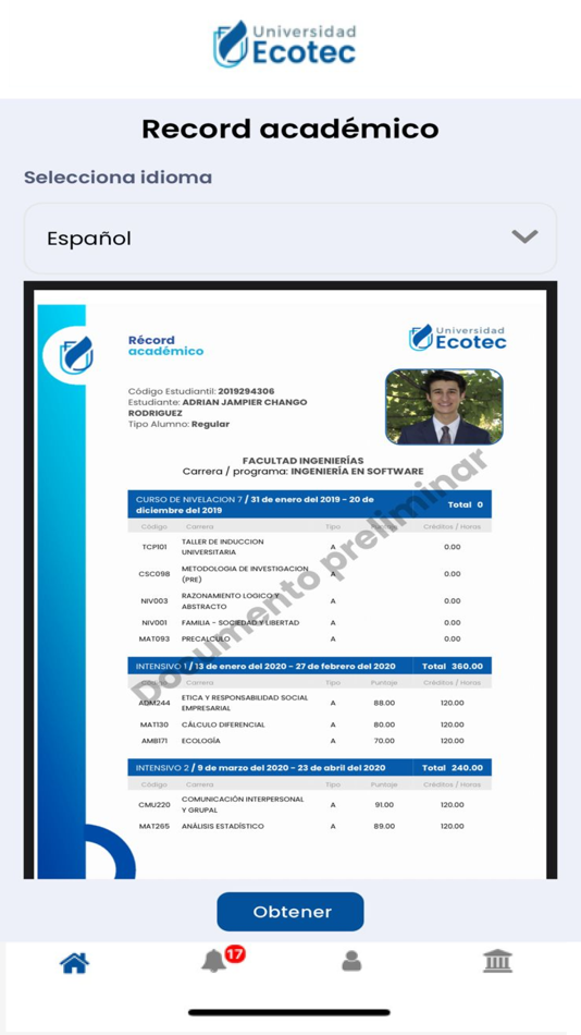 #3. ECOTEC NBS (iOS) De: Universidad Tecnologica ECOTEC