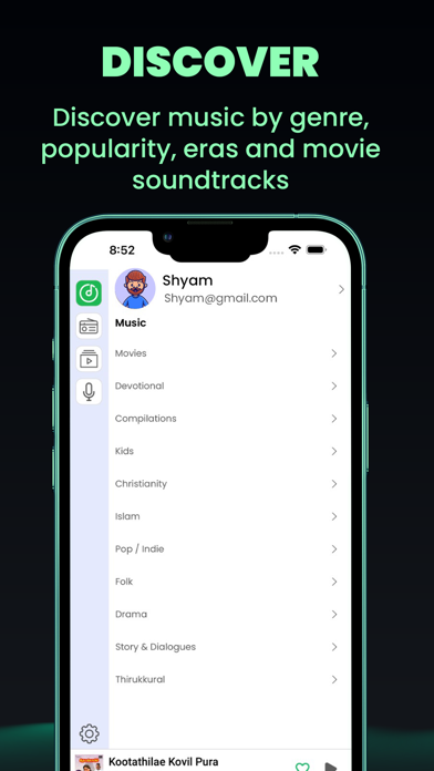 Raaga - Songs & Podcasts Screenshot
