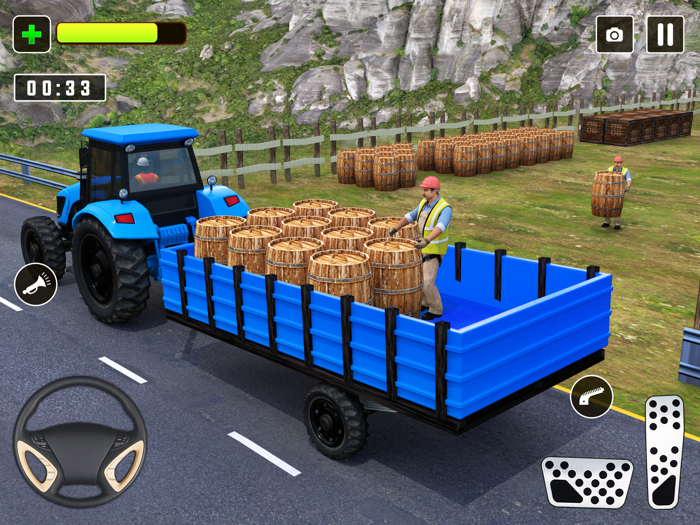 Tractor Games Trailer Pull 3D