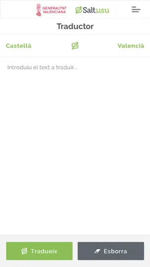 Captura de pantalla de GVA Salt.usu en iPhone 2