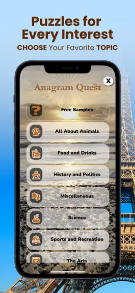 Game screenshot Anagram Quest apk