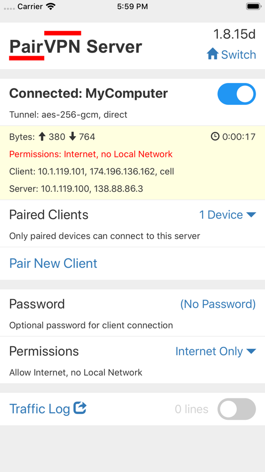 #3. PairVPN (macOS) 由: Mobile Company