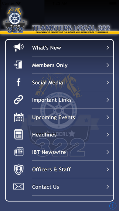 Screenshot #1 pour Teamsters 322