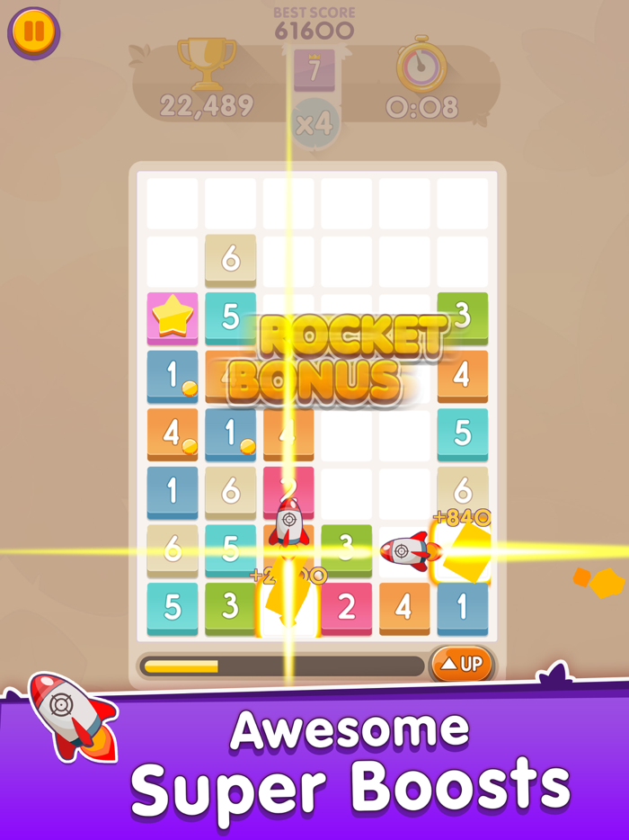 Merge Blitz - New Swipe to Win