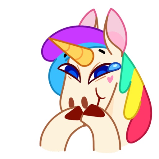 Unicorn Rainbow Animated icon