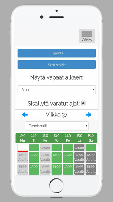 Screenshot #3 pour Tennis Keuruu