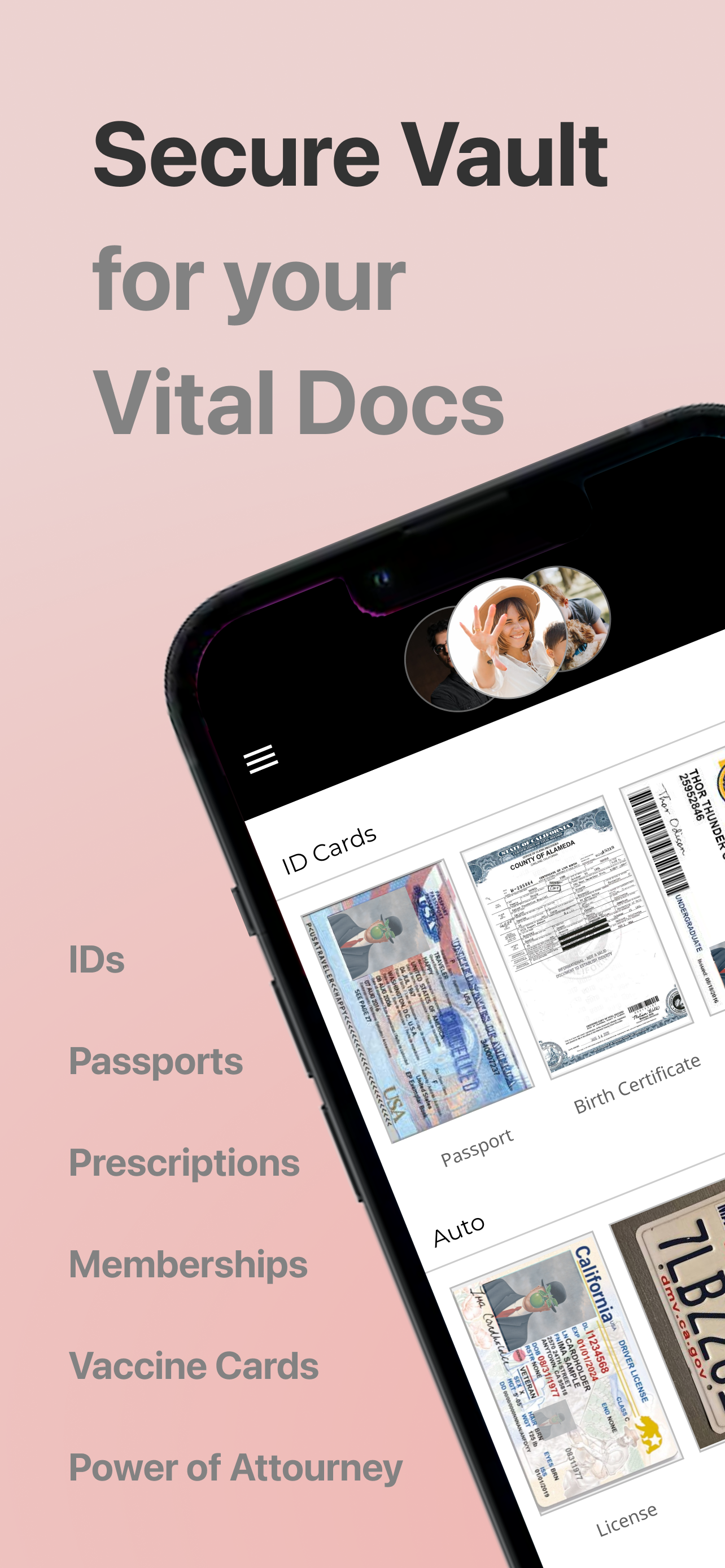 SafeCards: Secure Vault