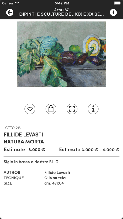 Farsetti Arte Screenshot