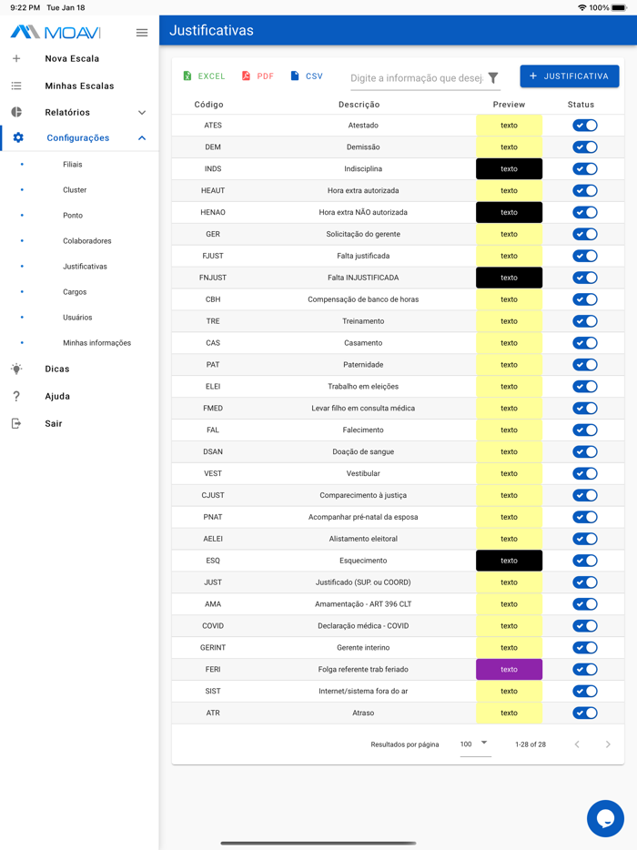 Moavi - Escalas inteligentes