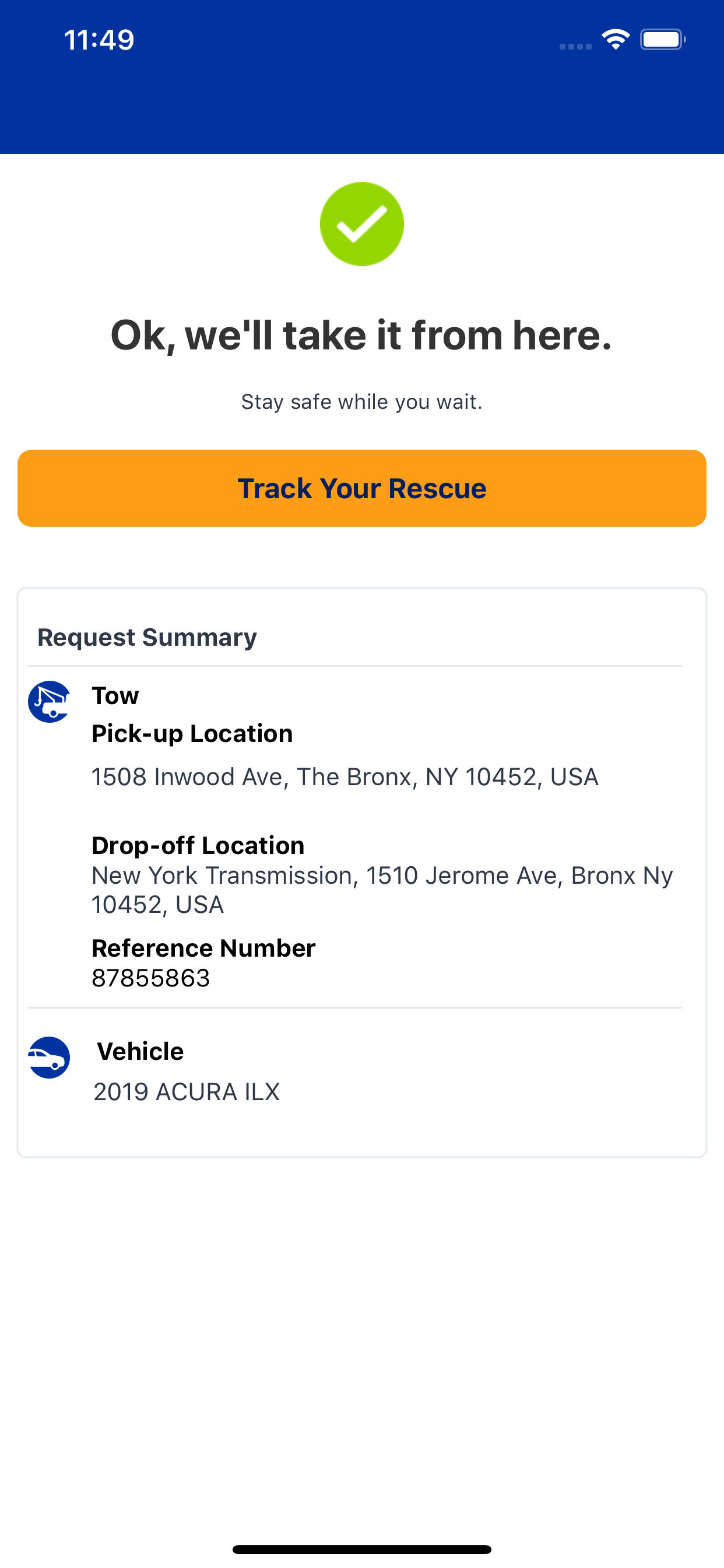 Encompass Roadside Assistance screenshot 5