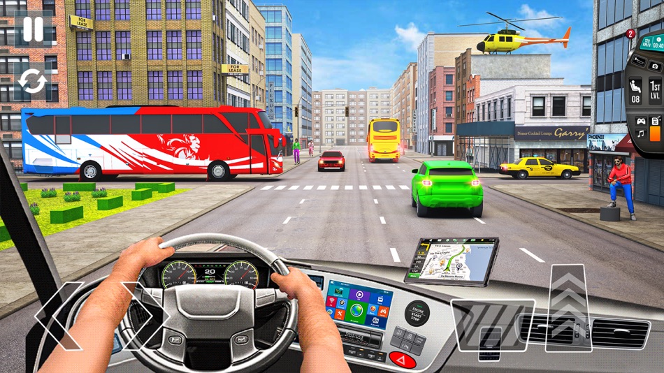 #9. Bus Simulator Driver Bus Games (iOS) Bởi: Muhammad Tayyab