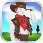 Kids Cowboy Photo Montage App Cancel