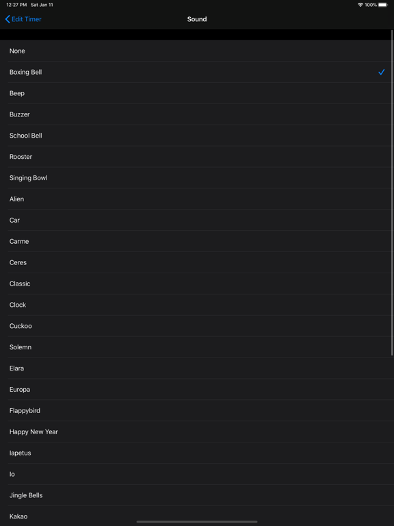 Disposable Timer+ iPad screenshot 8 - Health & Fitness app