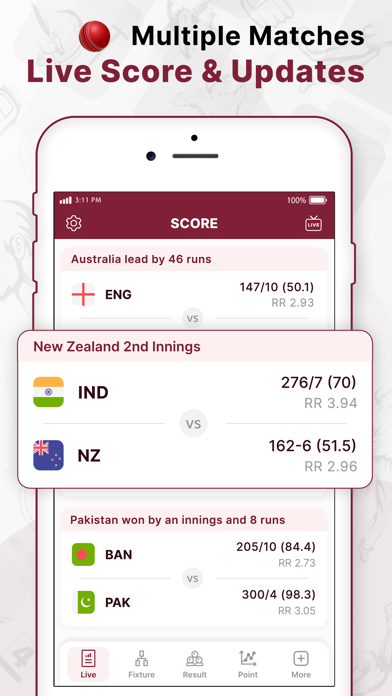 IPL 2023 Live Score Screenshot