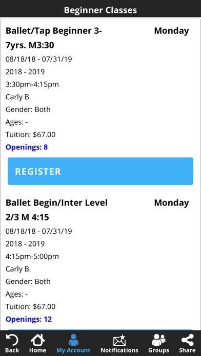 App screenshot