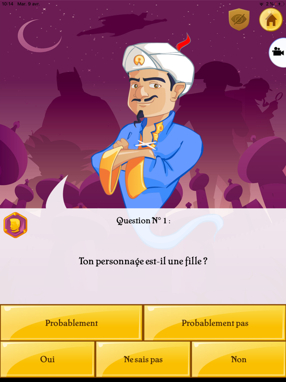 Screenshot #5 pour Akinator VIP