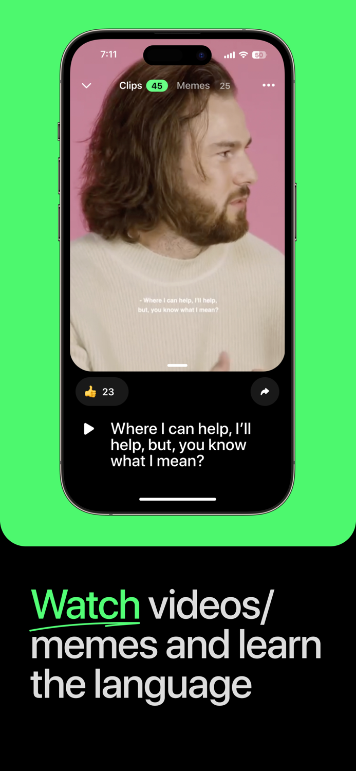 Memo English Language Learning