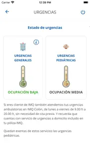imq clínicas iphone capturas de pantalla 3