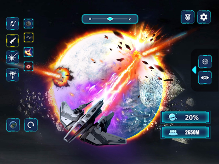 Solar Planet Smash Simulator