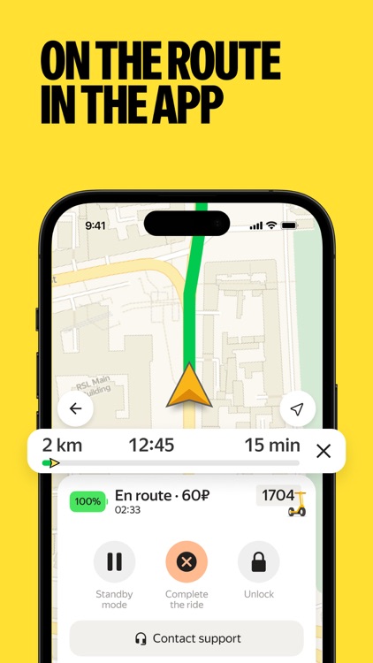 Yango Wind - e-scooter sharing screenshot-3