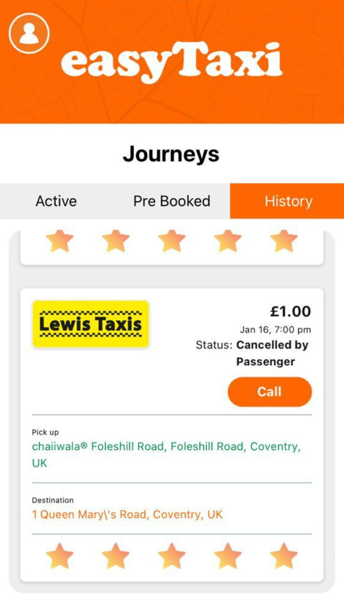 easyTaxi - Enjoy Your Ride