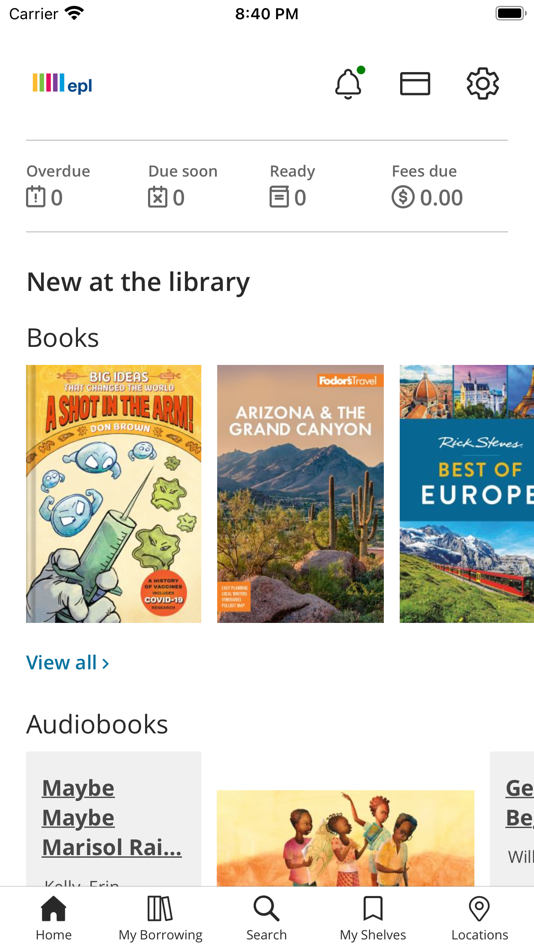 #1. Edmonton Public Library (iOS) 由: Edmonton Public Library (AB)