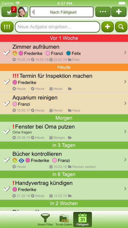FAMANICE – Familienkalender screenshot-5