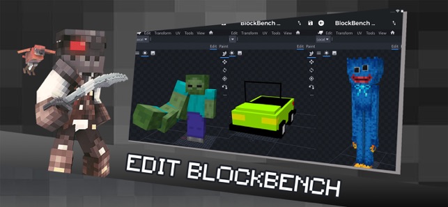 3D Skin Editor APP Minecraft Mod
