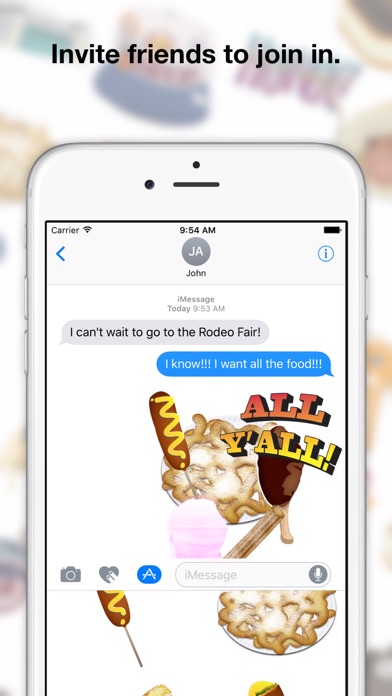 H-Town Stickers iPhone screenshot 5 - Stickers app