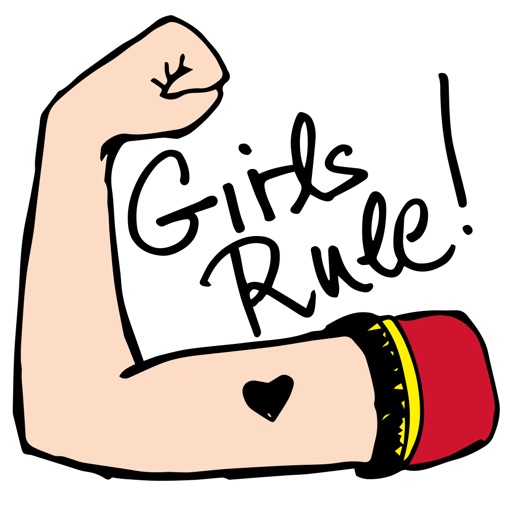 Girls Rule Messages icon